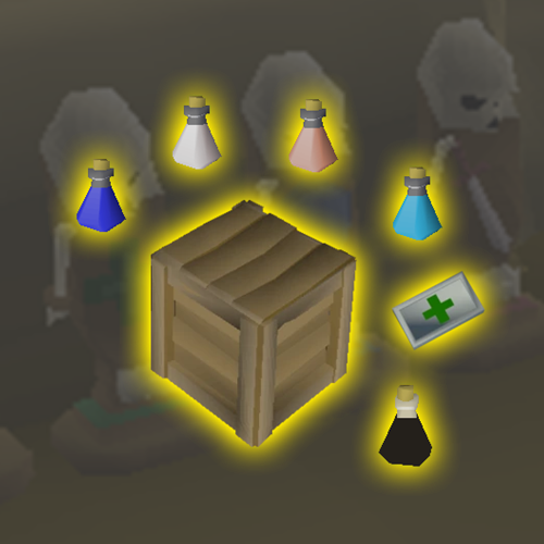 Supply dispensers for effective PvP training (OSRS)